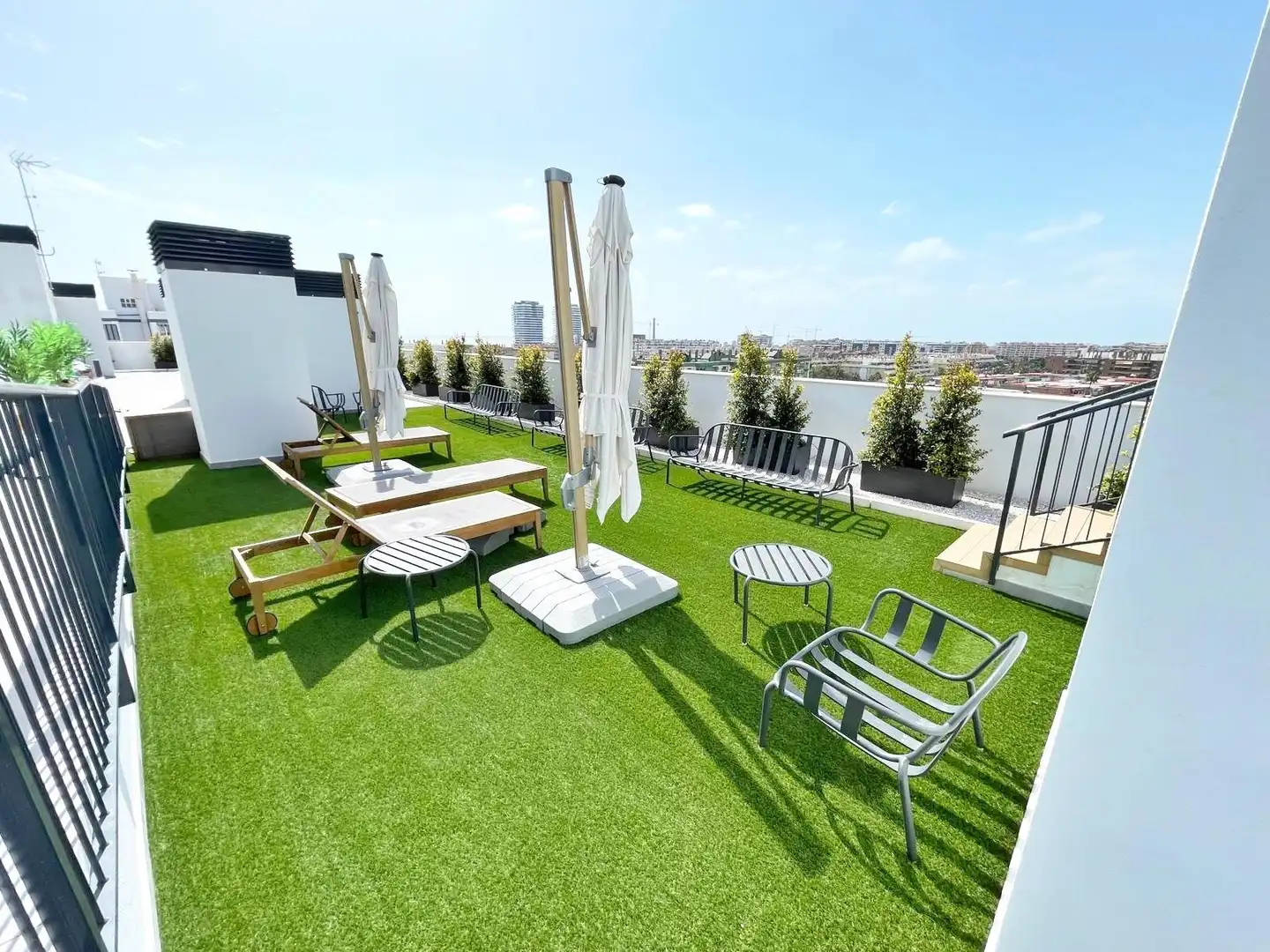 Terrace of Flat for sale in Málaga Capital  with Air Conditioner, Terrace and Storage room