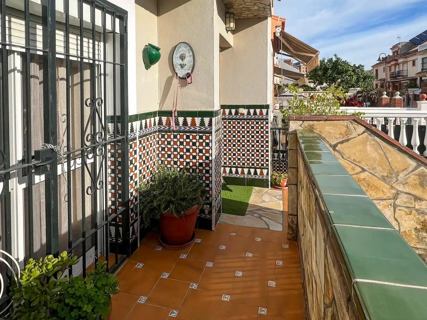 Terrassa de Casa o xalet en venda en Mijas amb Jardí privat, Terrassa i Traster