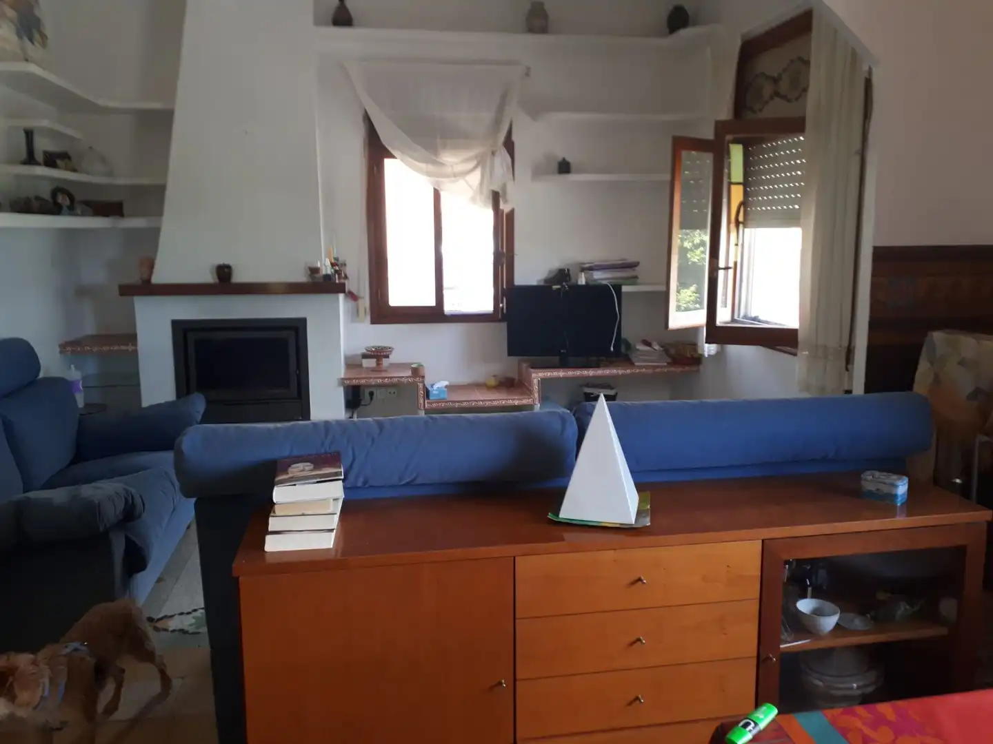 Sala de estar de Casa o chalet en venta en Villajoyosa / La Vila Joiosa con Jardín privado y Terraza