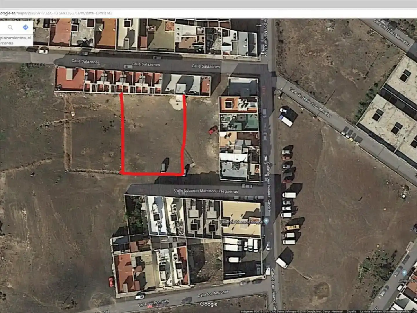 Land for sale in Arrecife