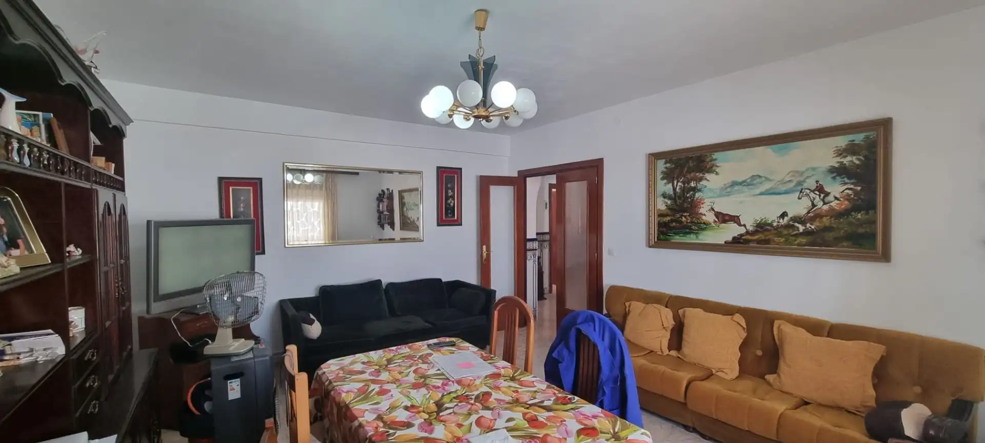 Sala de estar de Finca rústica en venta en Gerindote con Calefacción y Amueblado