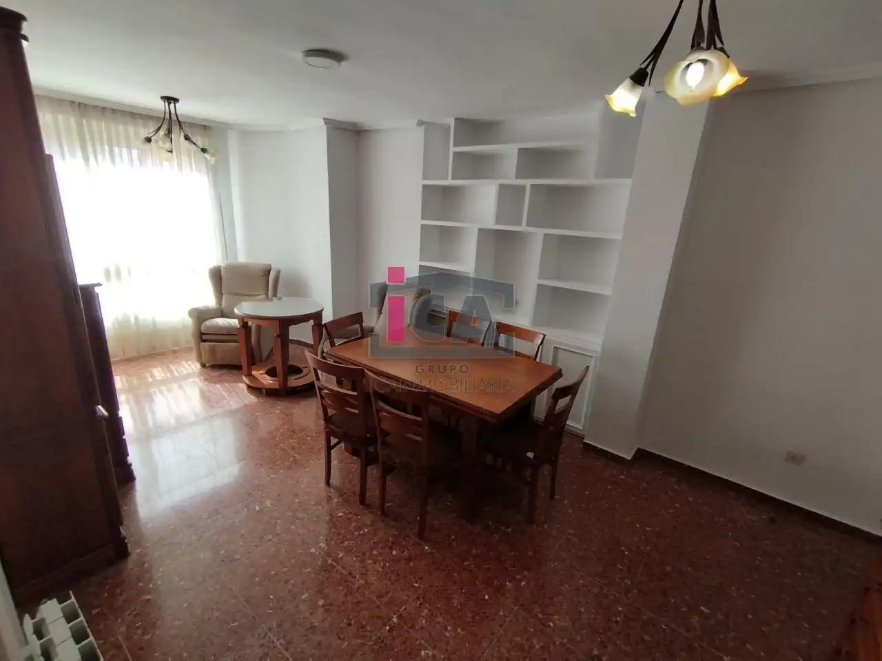 Comedor de Piso de alquiler en Cáceres con Aire acondicionado, Calefacción y Amueblado