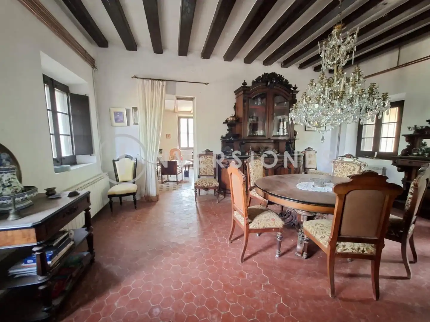 Dining room of Country homes for sale in Vimbodí i Poblet  with Heating, Private garden and Terrace