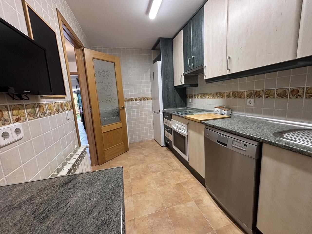 Kitchen of House or chalet to rent in Valdeavero  with Air Conditioner, Heating and Private garden