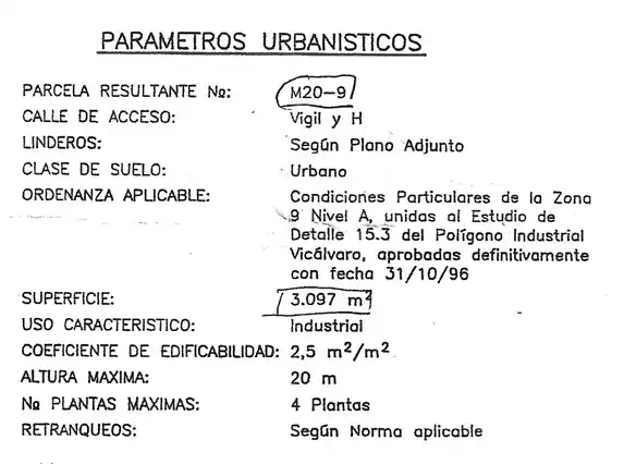 Vista exterior de Terreno industrial en venta en Madrid