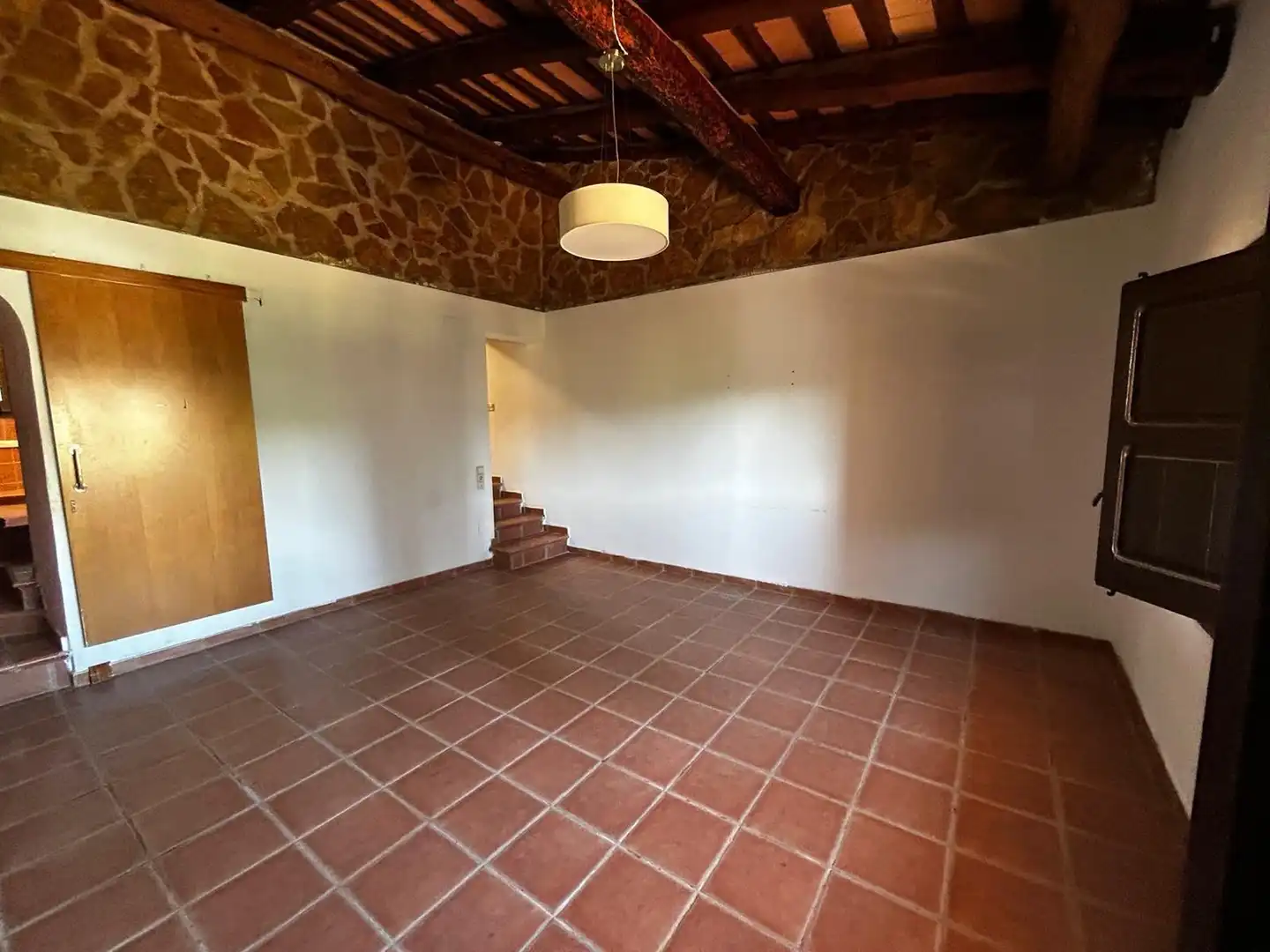 Wohnzimmer von Haus oder Chalet zum Verkauf in Vacarisses mit Privatgarten, Terrasse und Abstellraum