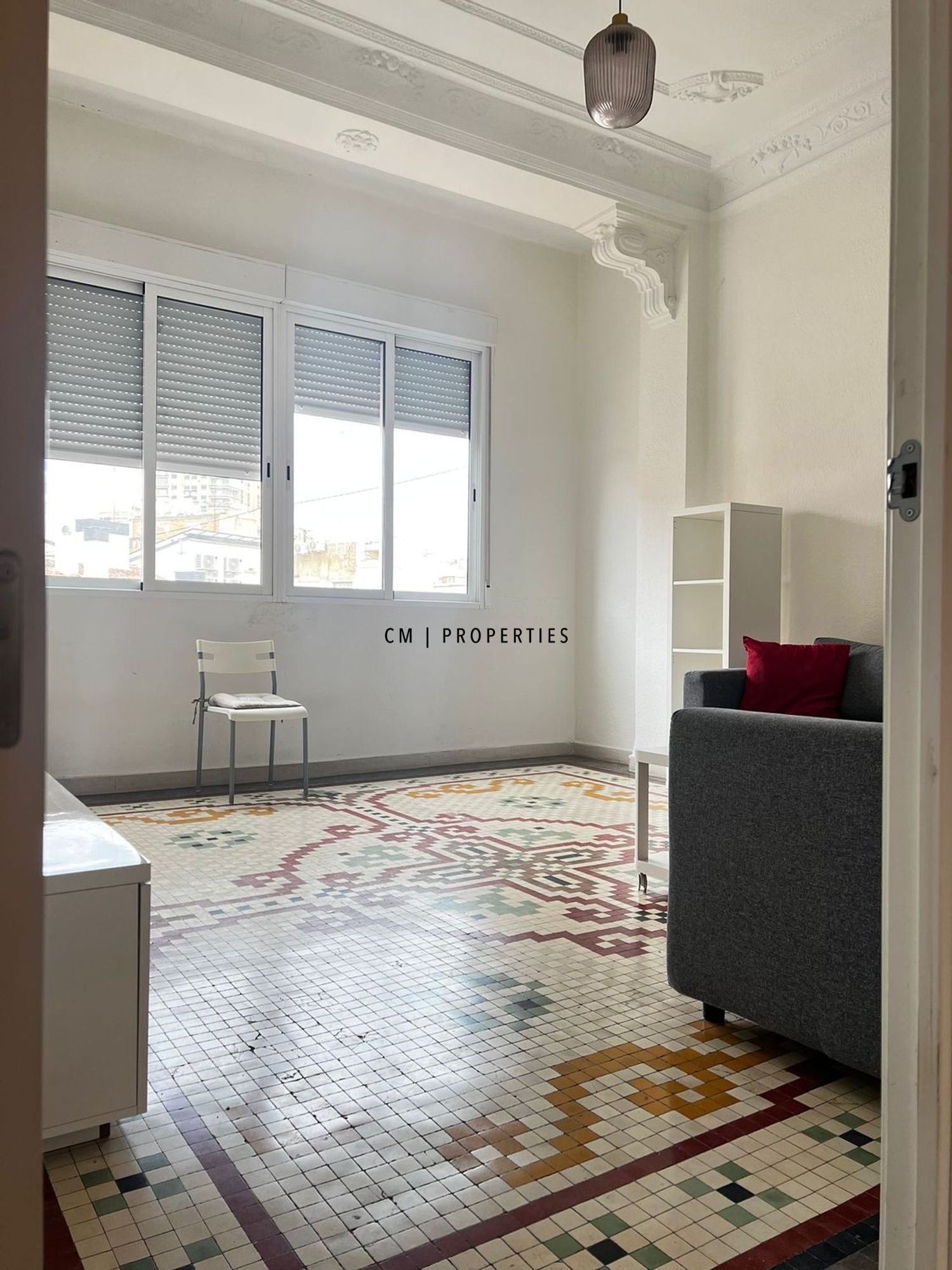 Exterior view of Flat to rent in  Valencia Capital  with Furnished and Pets allowed