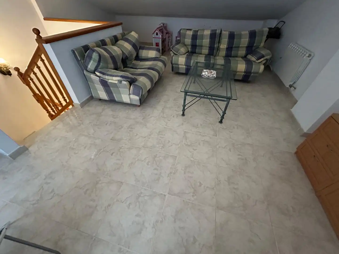 Sala d'estar de Casa adosada en venda en Altafulla amb Calefacció, Terrassa i Moblat
