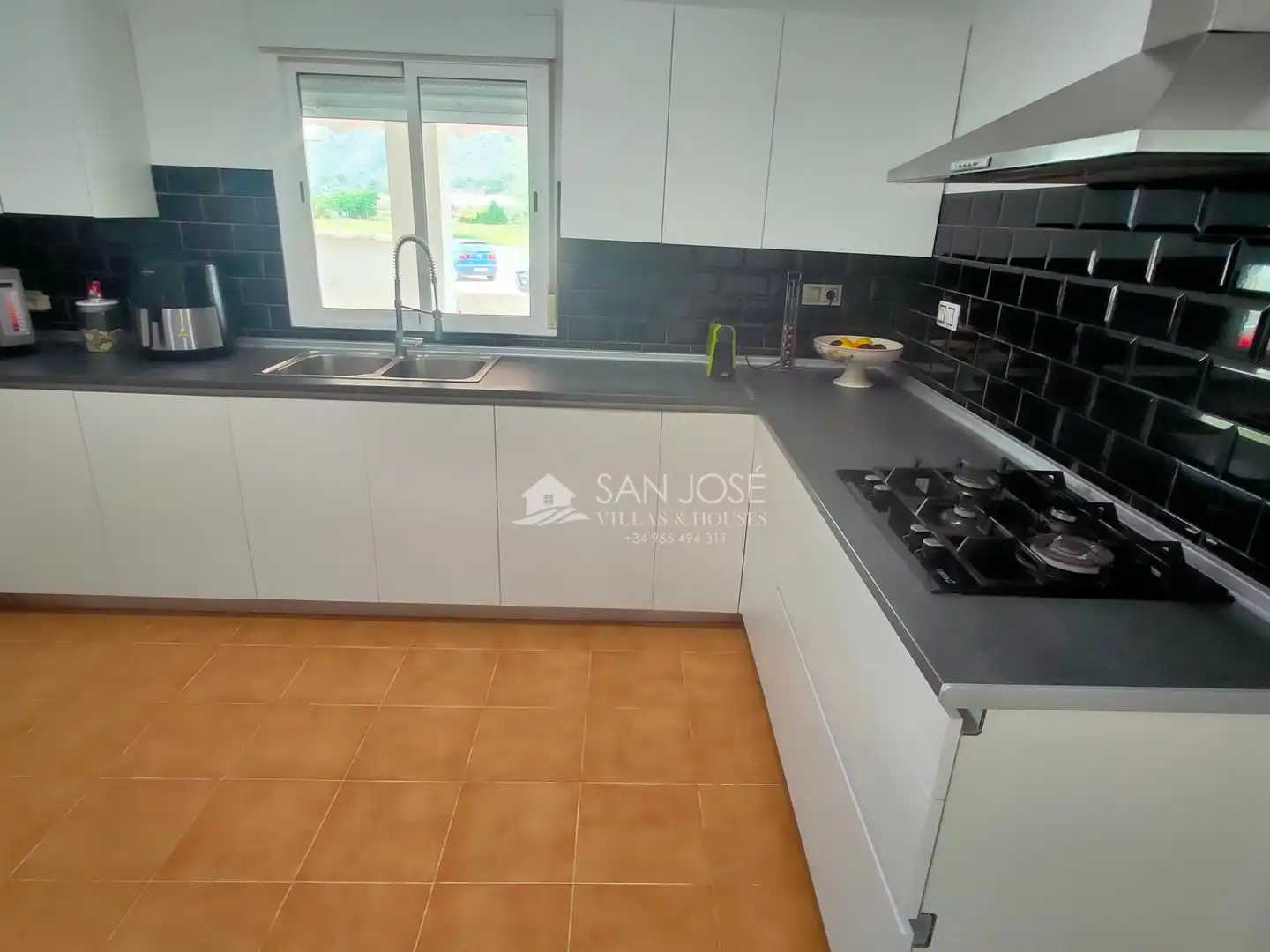 Cocina de Casa o chalet en venta en Aspe con Calefacción, Jardín privado y Trastero