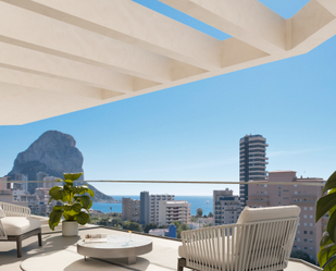 Terrace of Flat for sale in Calpe / Calp  with Air Conditioner, Heating and Terrace