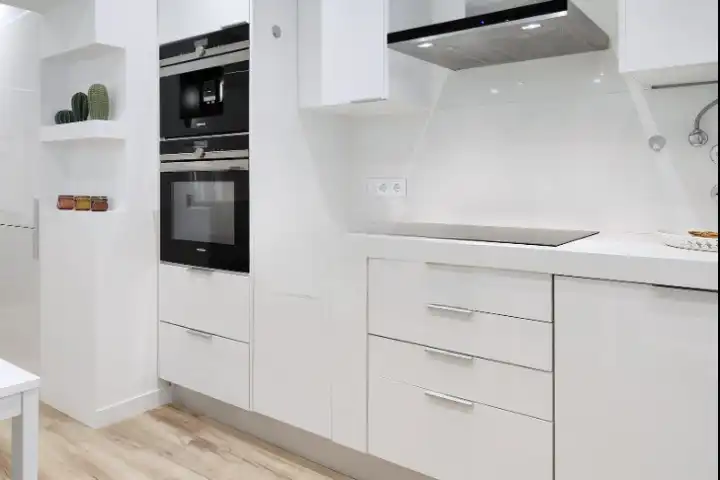 Cocina de Apartamento en venta en Chipiona con Aire acondicionado, Calefacción y Terraza