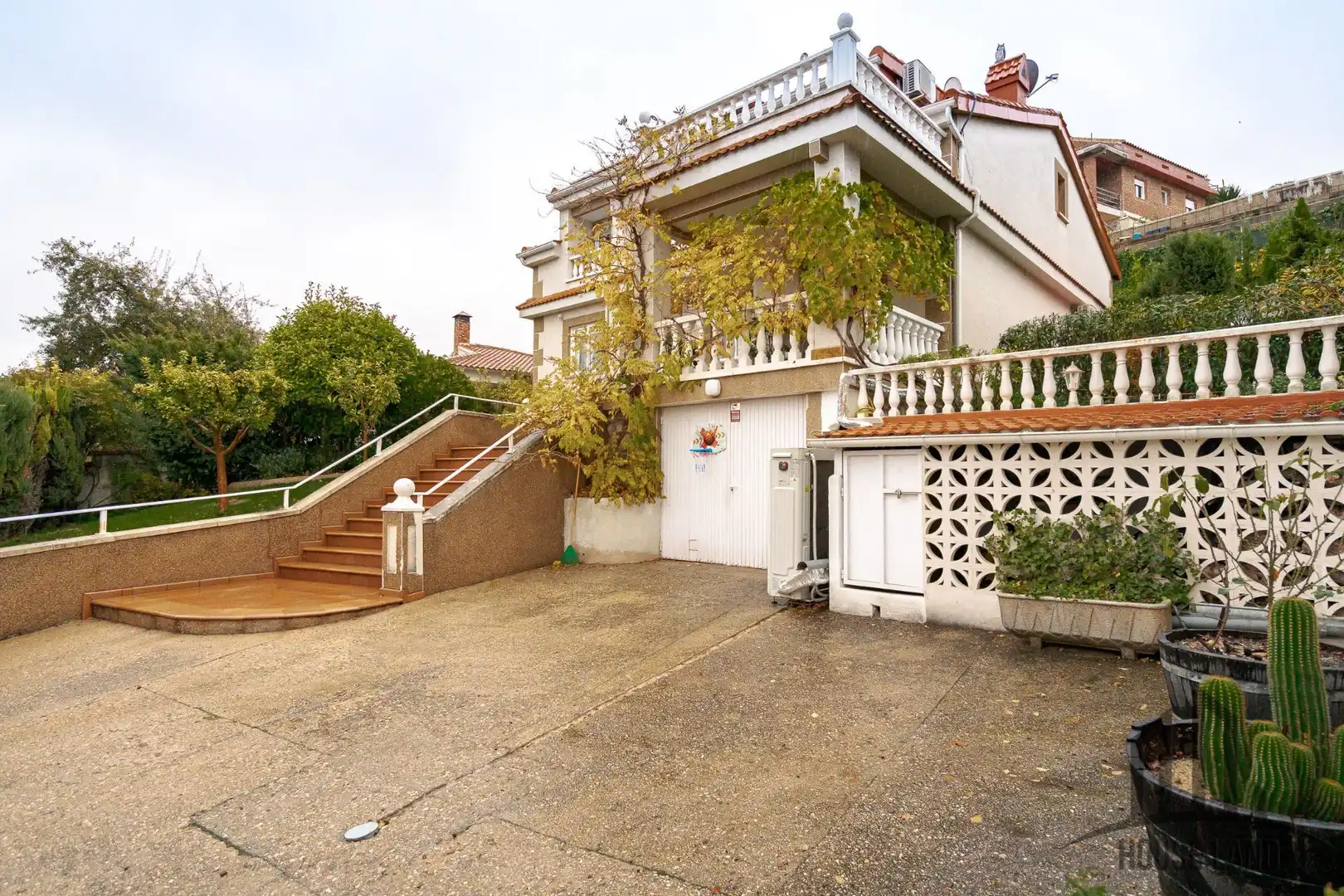 Exterior view of Houses for sale in Fuentenovilla  with Air Conditioner, Heating and Private garden