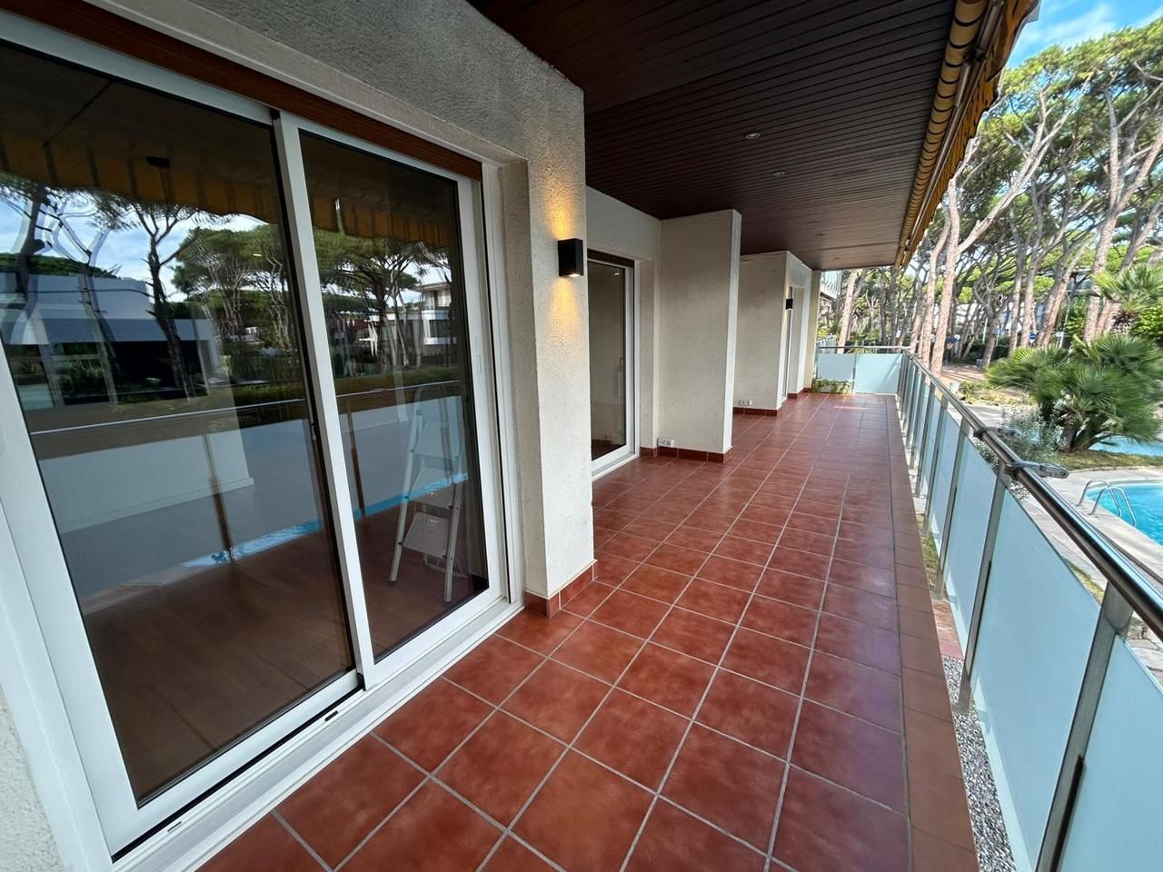 Terrace of Flat to rent in Castelldefels  with Air Conditioner, Heating and Terrace