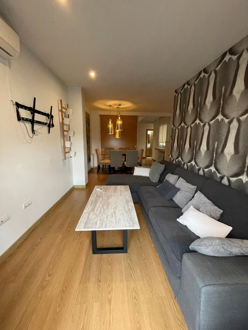 Living room of Duplex to rent in Maracena  with Heating, Parquet flooring and Terrace