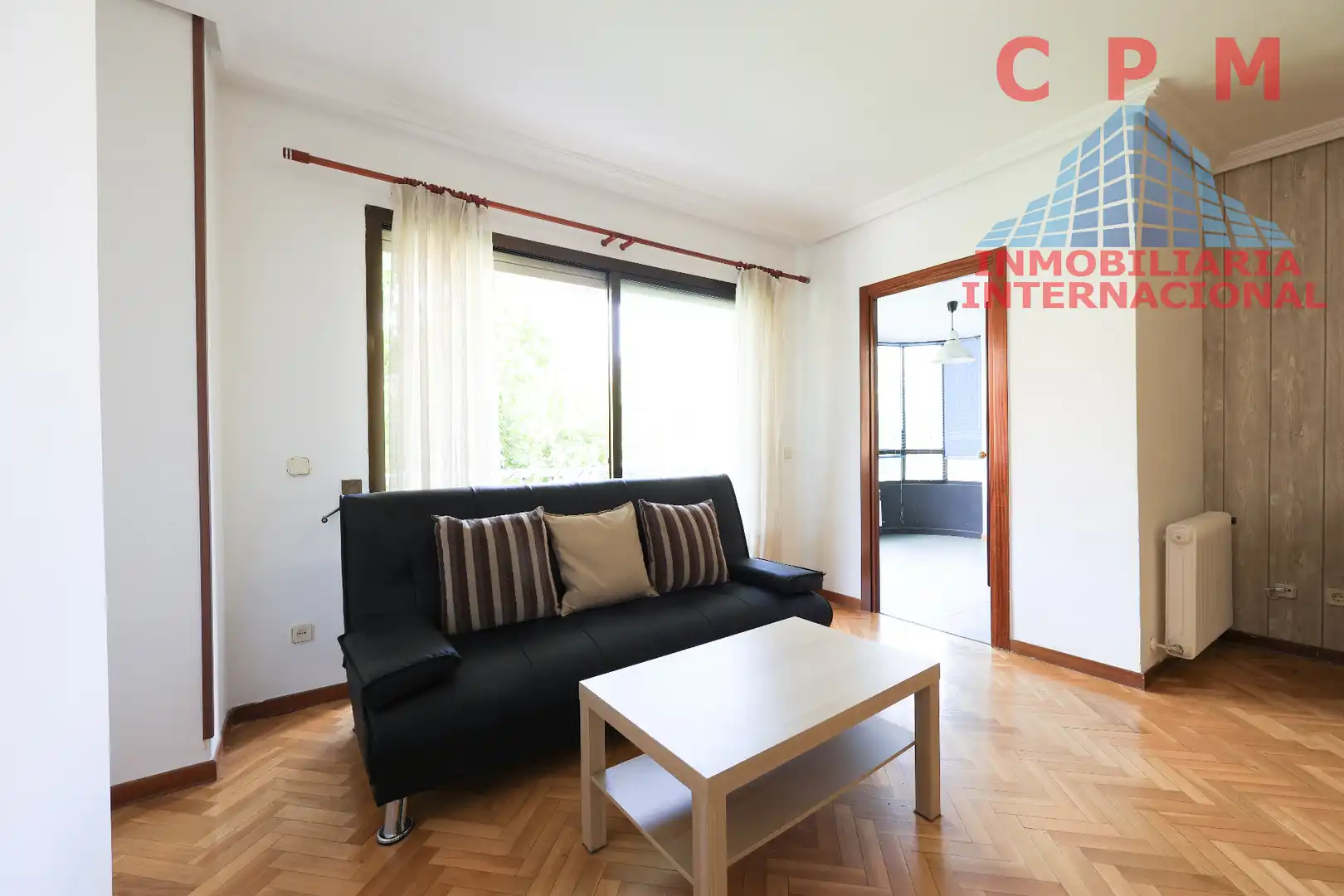 Wohnzimmer von Wohnung zur Miete in Pozuelo de Alarcón mit Klimaanlage, Heizung und Parkett