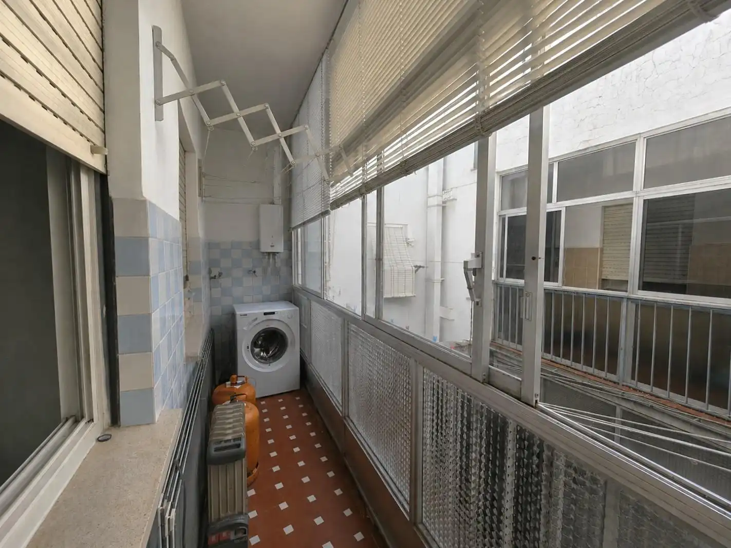 Balcony of Flat for sale in Plasencia  with Air Conditioner