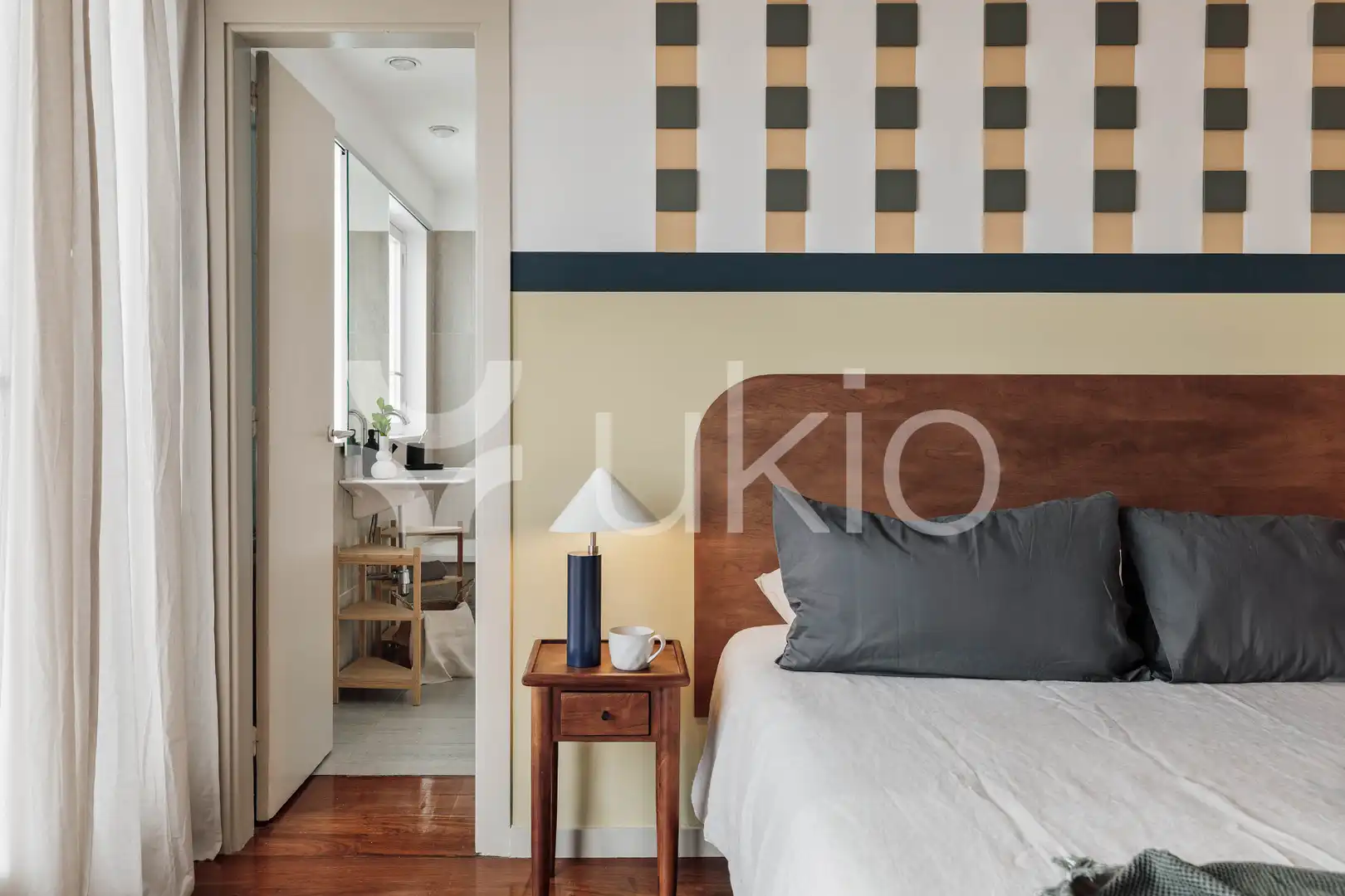 Habitación de Apartamento de alquiler en Barcelona con Aire acondicionado, Calefacción y Terraza