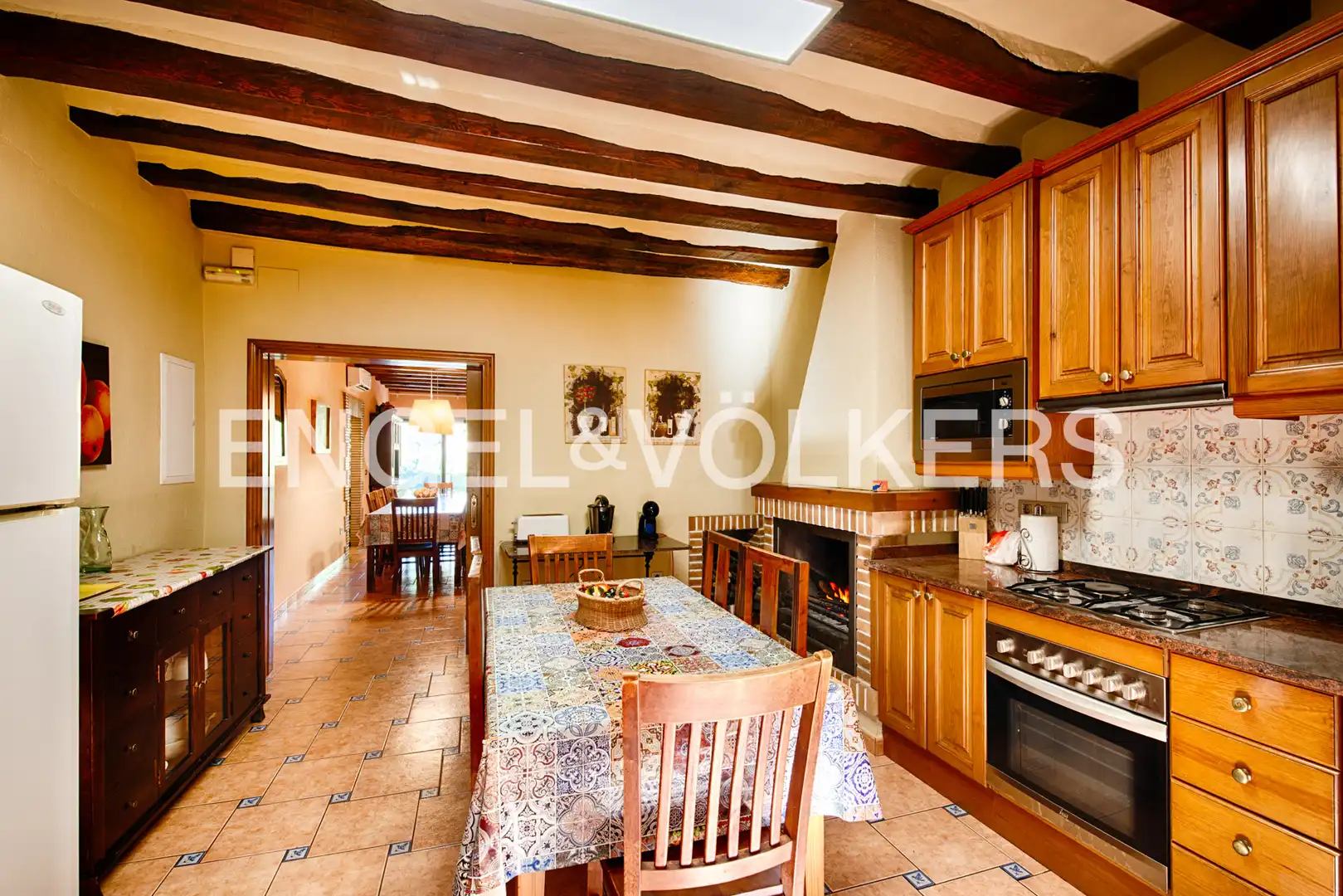 Cocina de Casa o chalet en venta en Espolla con Aire acondicionado, Jardín privado y Terraza