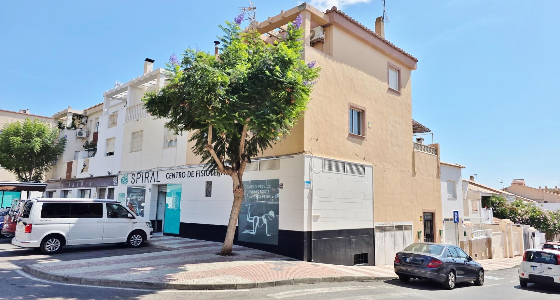 Exterior view of Duplex for sale in Roquetas de Mar  with Air Conditioner and Terrace