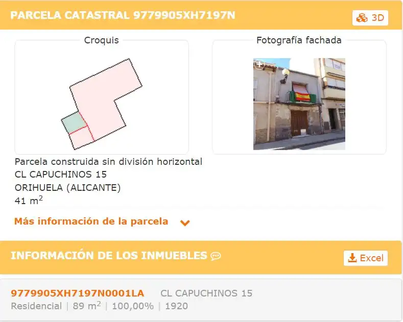 Houses for sale in Capuchinos, 15, -1, Orihuela ciudad