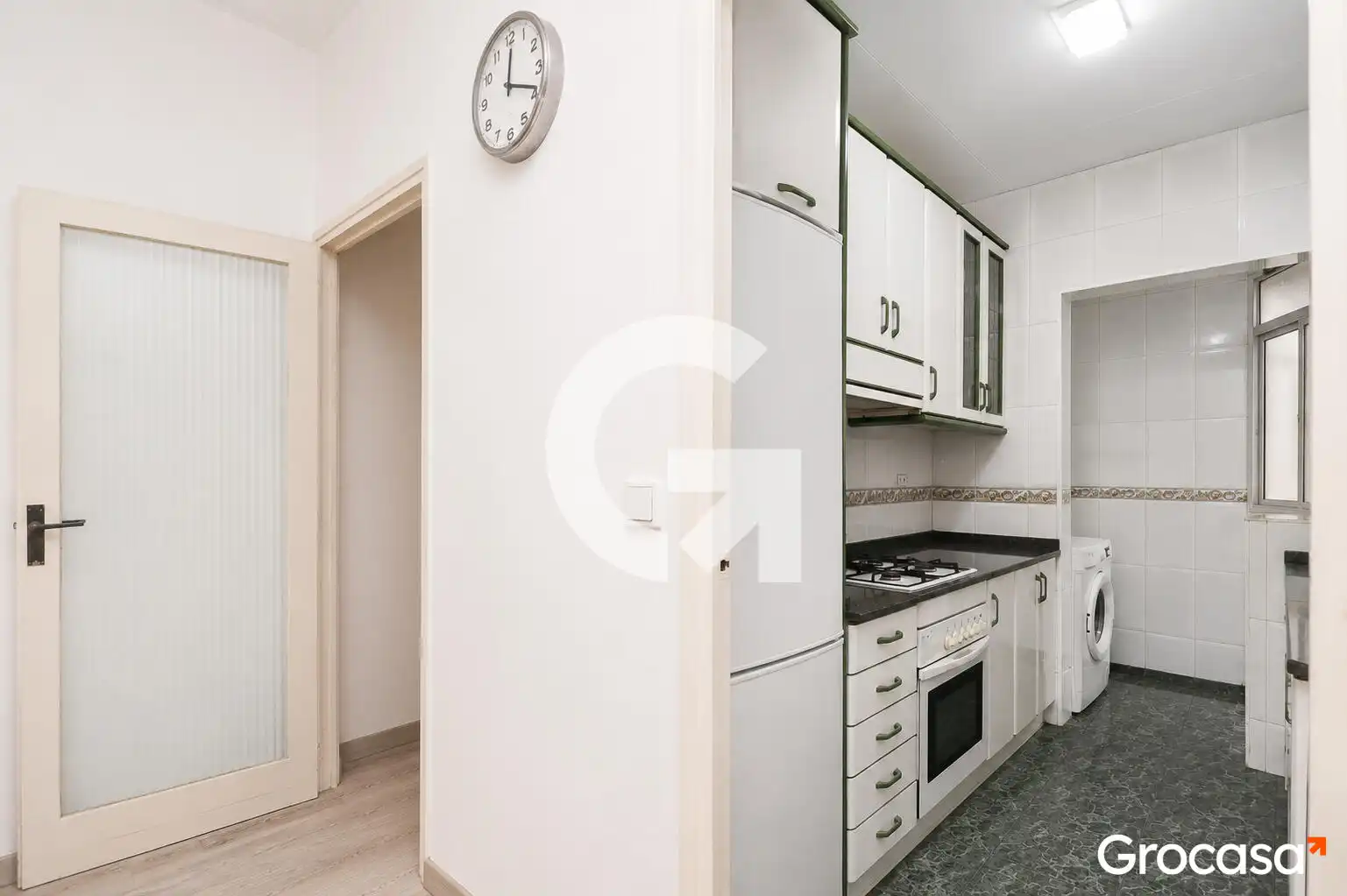 Kitchen of Flat for sale in Gavà  with Air Conditioner, Oven and Balcony