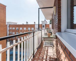Terrassa de Apartament de lloguer en  Madrid Capital amb Aire condicionat, Calefacció i Jardí privat