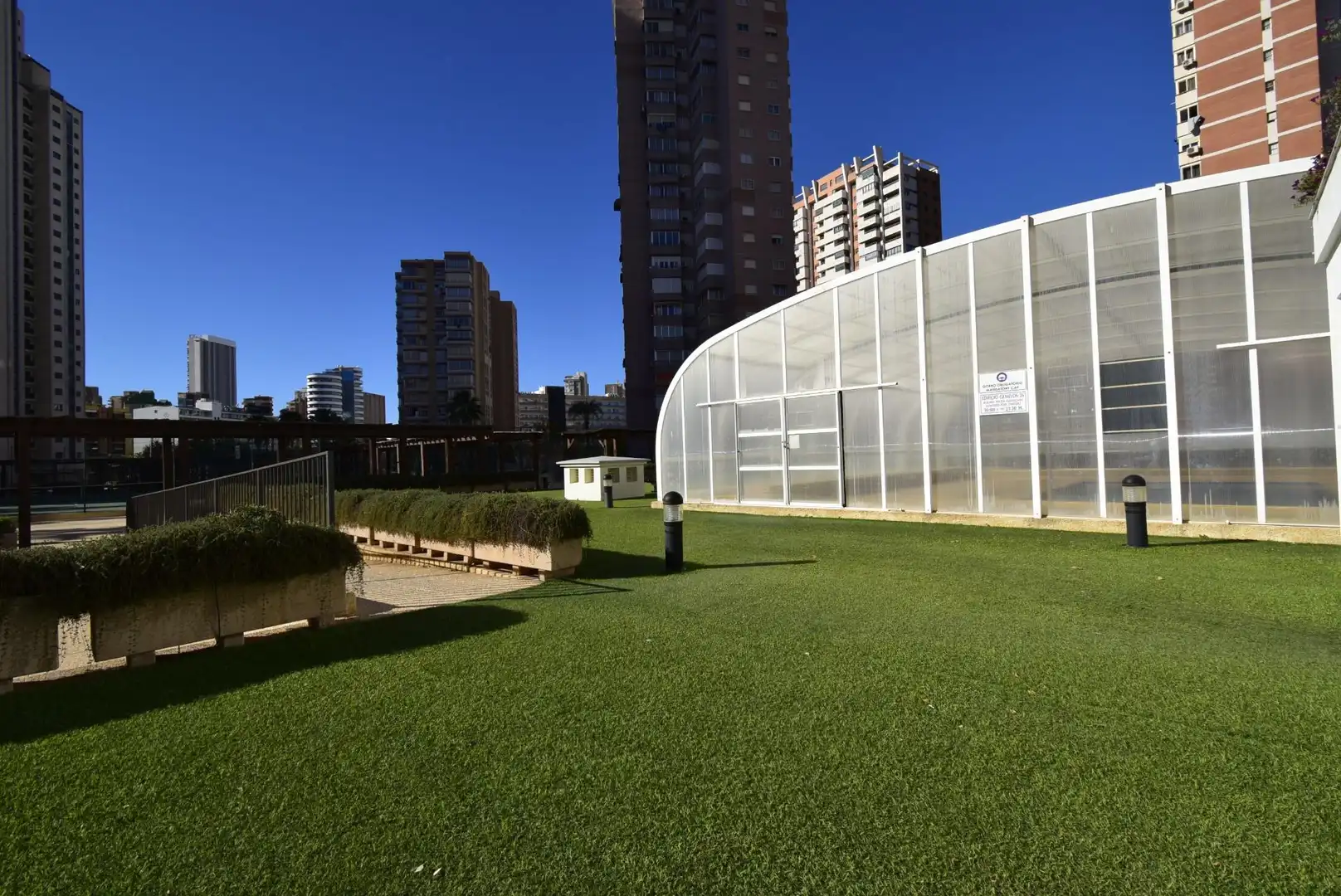 Jardín de Apartamento en venta en Benidorm con Aire acondicionado, Calefacción y Jardín privado