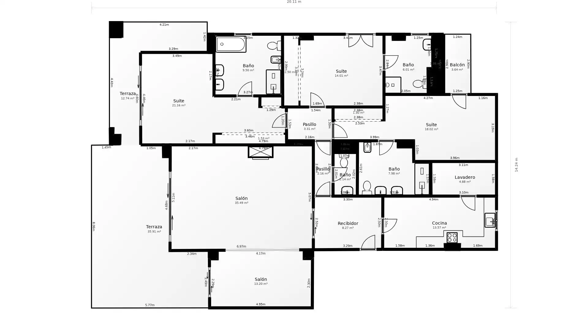 Apartments for sale in Sotogrande  with Air Conditioner, Heating and Terrace
