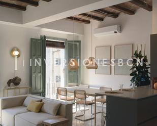 Living room of Flat to rent in  Barcelona Capital  with Air Conditioner and Heating