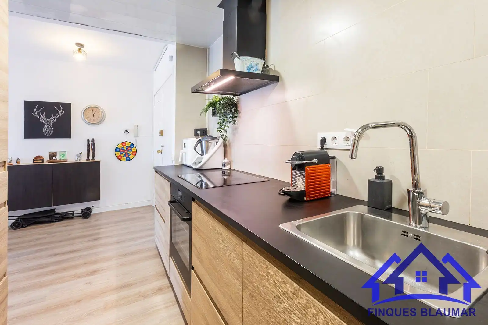 Kitchen of Flat for sale in Arenys de Mar  with Air Conditioner, Heating and Terrace