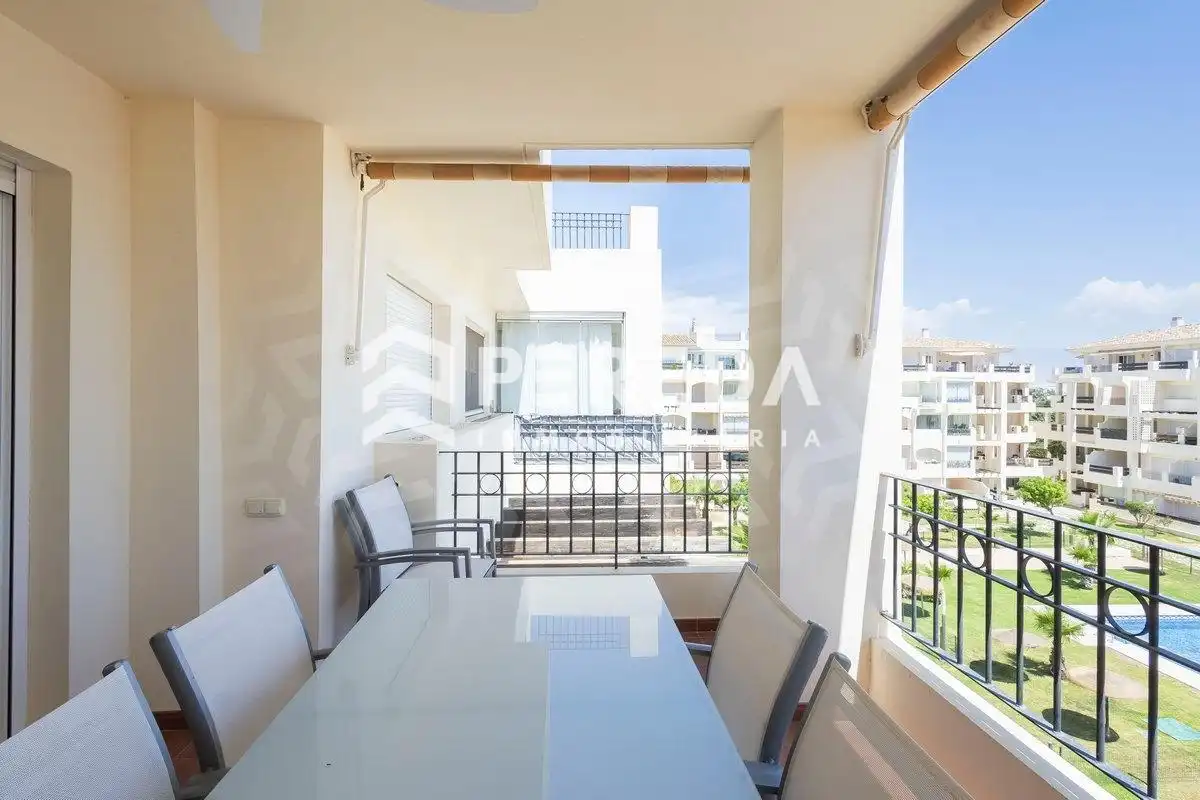 Terrace of Apartments for sale in Roquetas de Mar  with Terrace, Furnished and Community pool