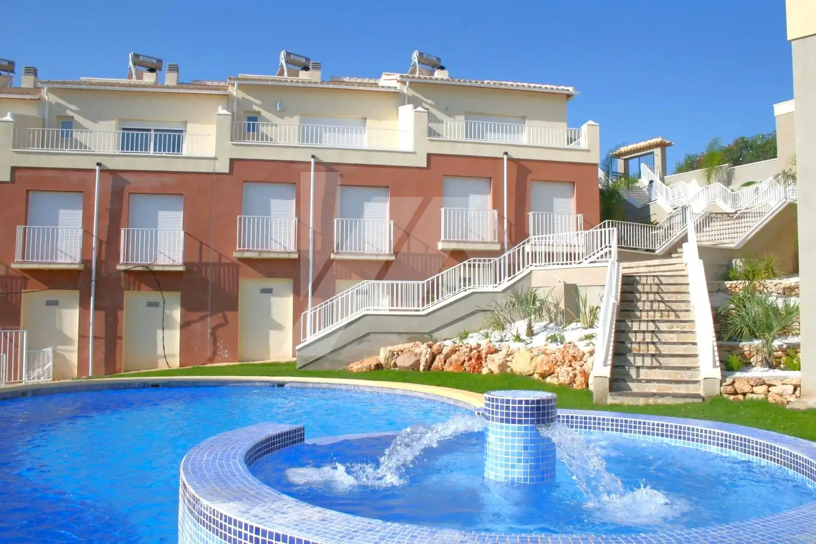 Piscina de Apartament en venda en Pedreguer amb Aire condicionat, Calefacció i Jardí privat
