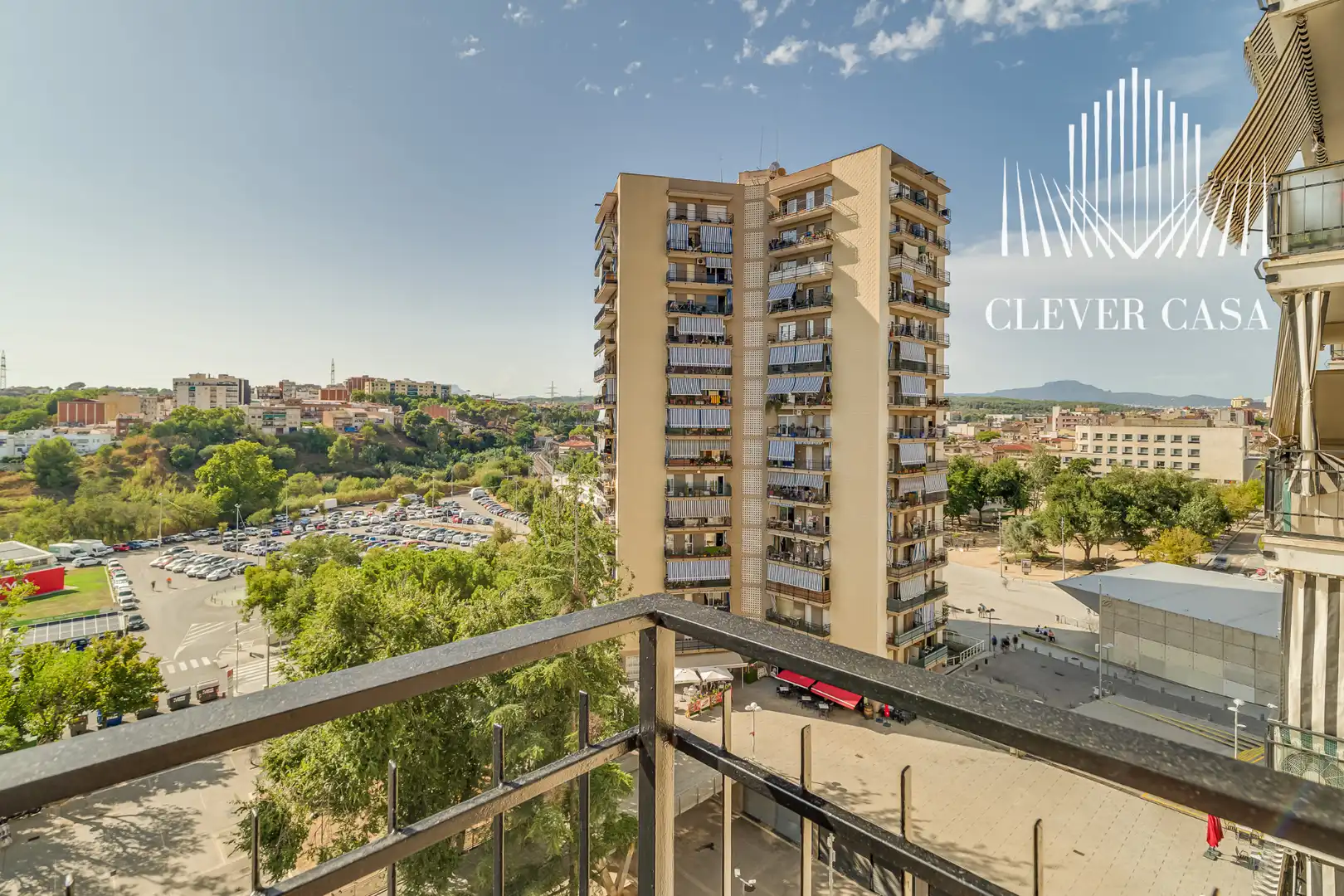 Exterior view of Flat for sale in Rubí  with Heating, Terrace and Furnished
