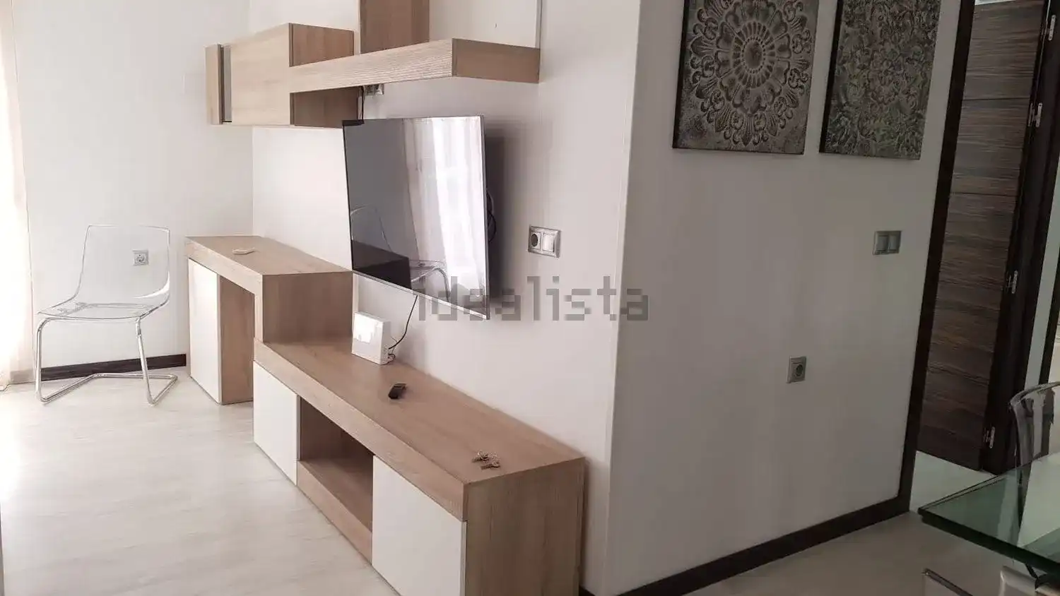 Wohnzimmer von Wohnung zur Miete in Cáceres mit Klimaanlage, Heizung und Terrasse