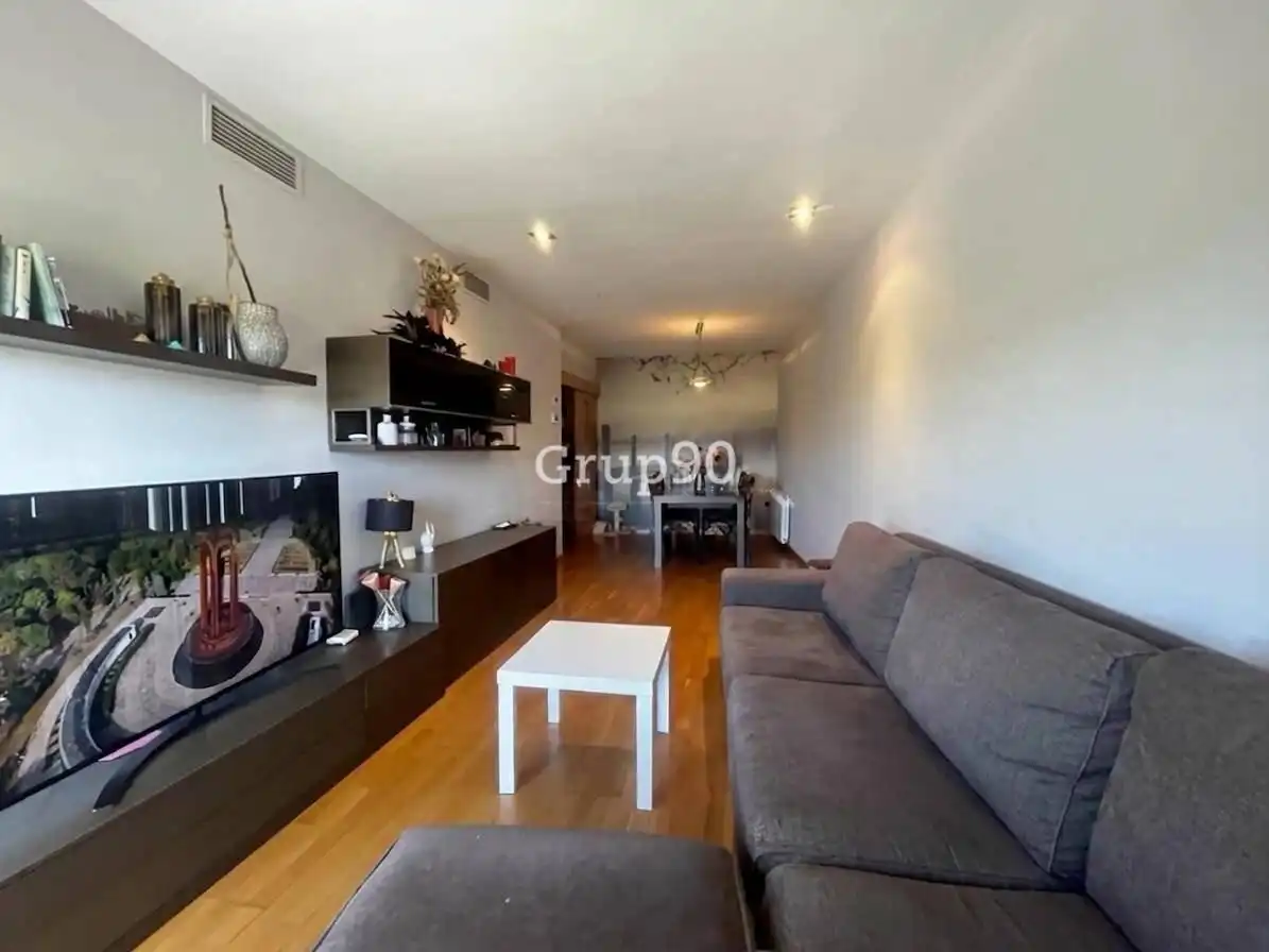 Living room of Flat for sale in Albatàrrec  with Air Conditioner, Heating and Parquet flooring