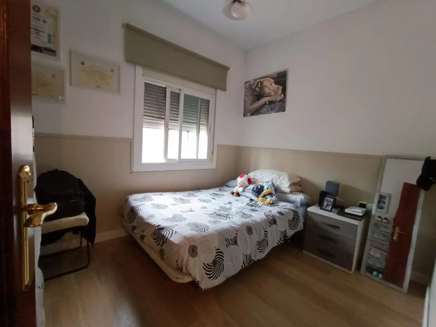 Schlafzimmer von Einfamilien-Reihenhaus zum Verkauf in Reus mit Heizung