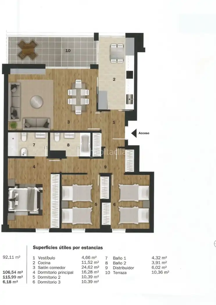 Piso con piscina en venta en Avenida Donantes de Órganos 3, imagen 2