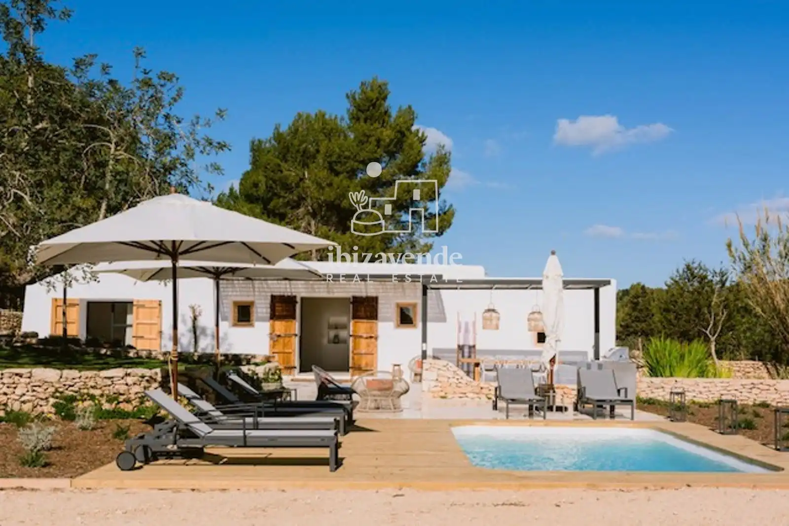 Casa o chalet de alquiler en Sant Joan de Labritja con Aire acondicionado, Calefacción y Jardín privado