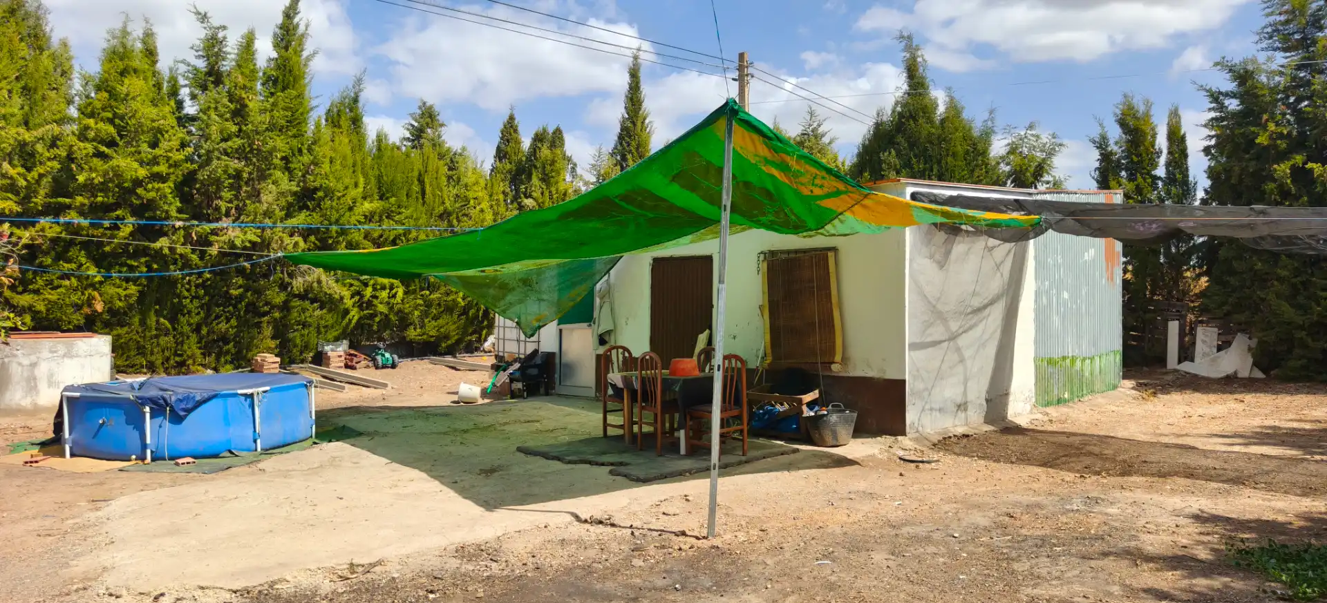 Casa rústica amb piscina en venda a Las Cabezas de San Juan