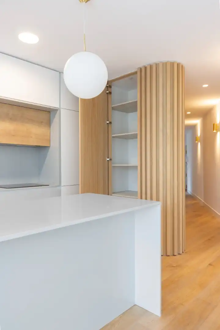 Kitchen of Attic for rent in Madrid  with Air Conditioner, Heating and Storage room
