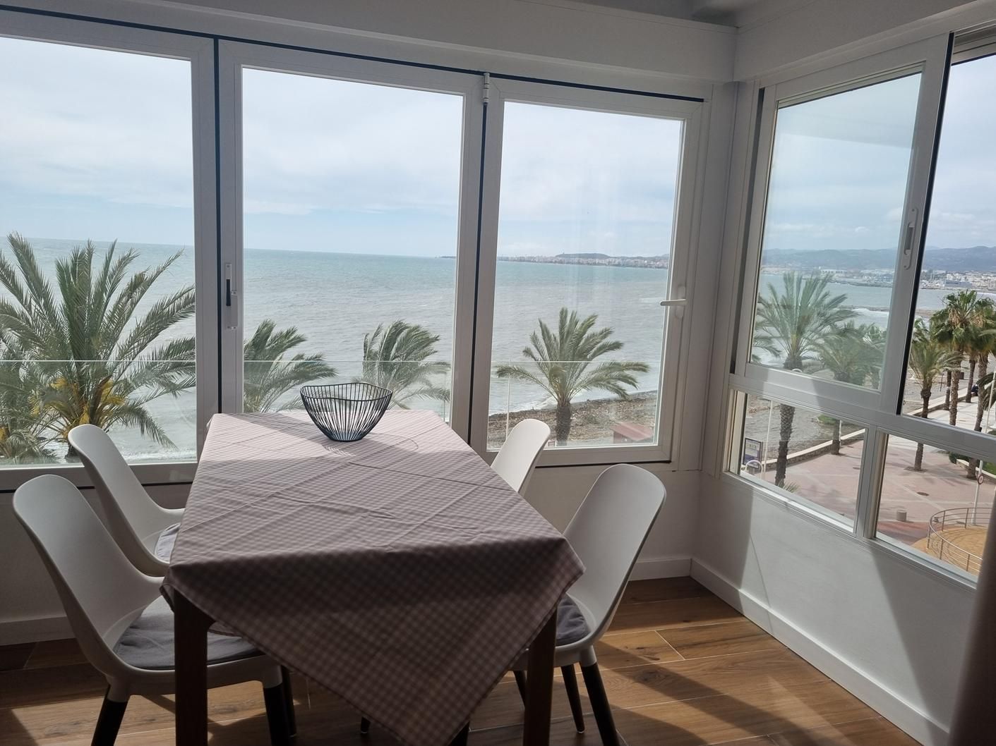 Dining room of Study to rent in Algarrobo  with Air Conditioner, Heating and Terrace