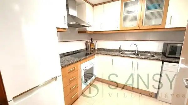 Cocina de Dúplex de alquiler en Jávea / Xàbia con Aire acondicionado, Calefacción y Terraza