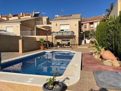 Vista exterior de Casa o xalet en venda en Cartagena amb Aire condicionat, Terrassa i Piscina