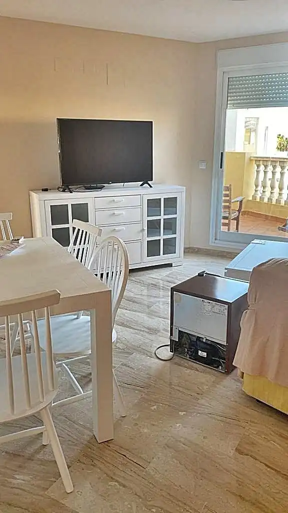 Sala de estar de Apartamento en venta en Dénia con Aire acondicionado, Jardín privado y Terraza
