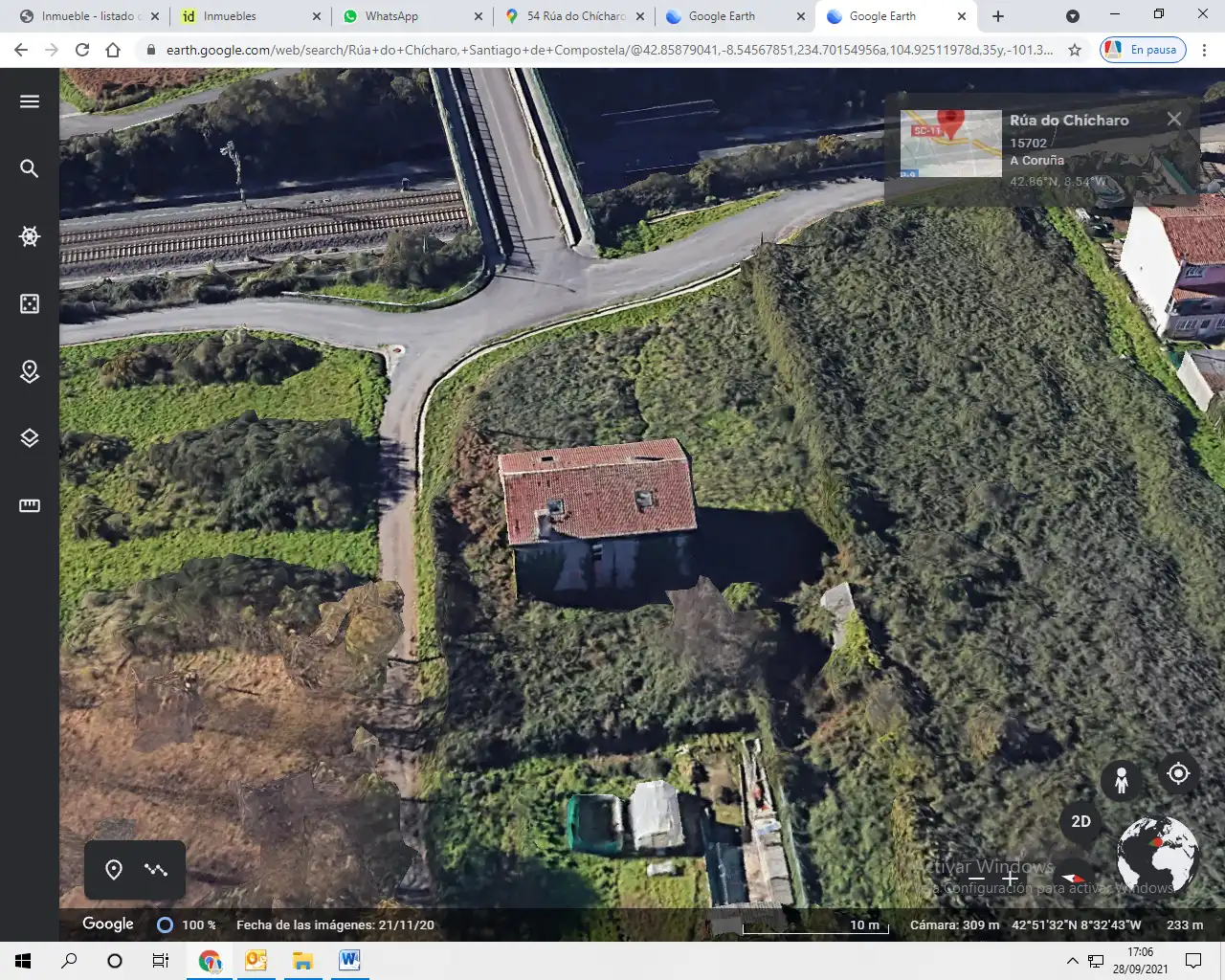 Casa o chalet en venta en Santiago de Compostela  con Jardín privado