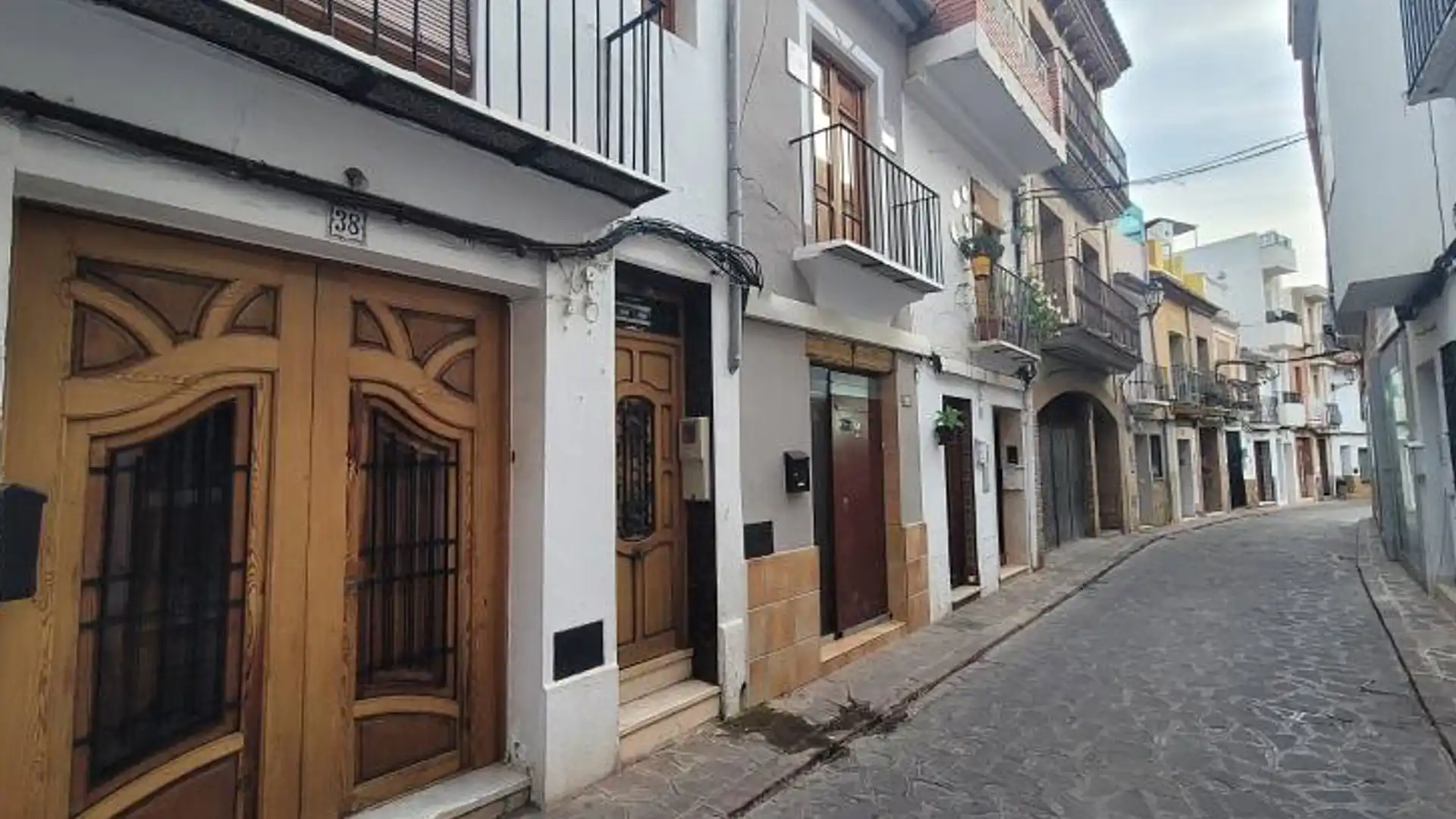 Vista exterior de Casa adosada en venta en Serra