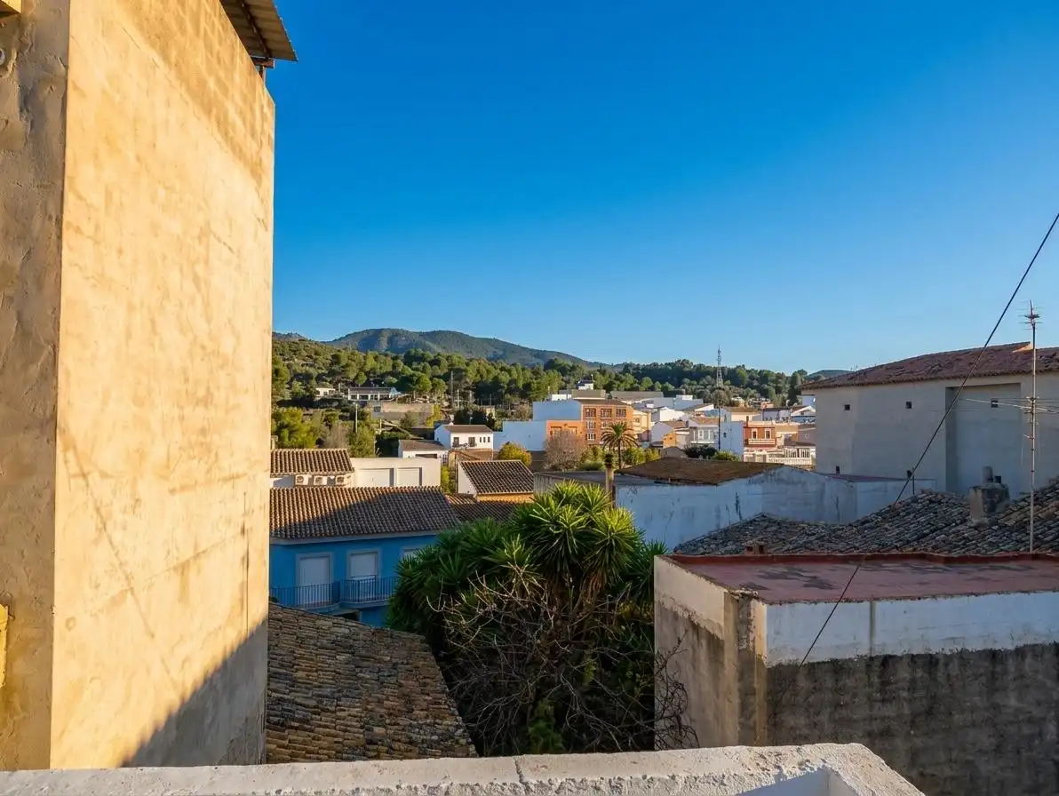 Vista exterior de Finca rústica en venda en Gata de Gorgos amb Aire condicionat, Calefacció i Terrassa