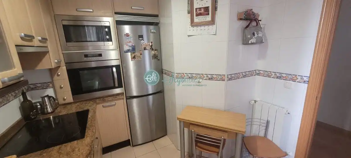 Kitchen of Flat for sale in Segovia  with Heating, Terrace and Furnished