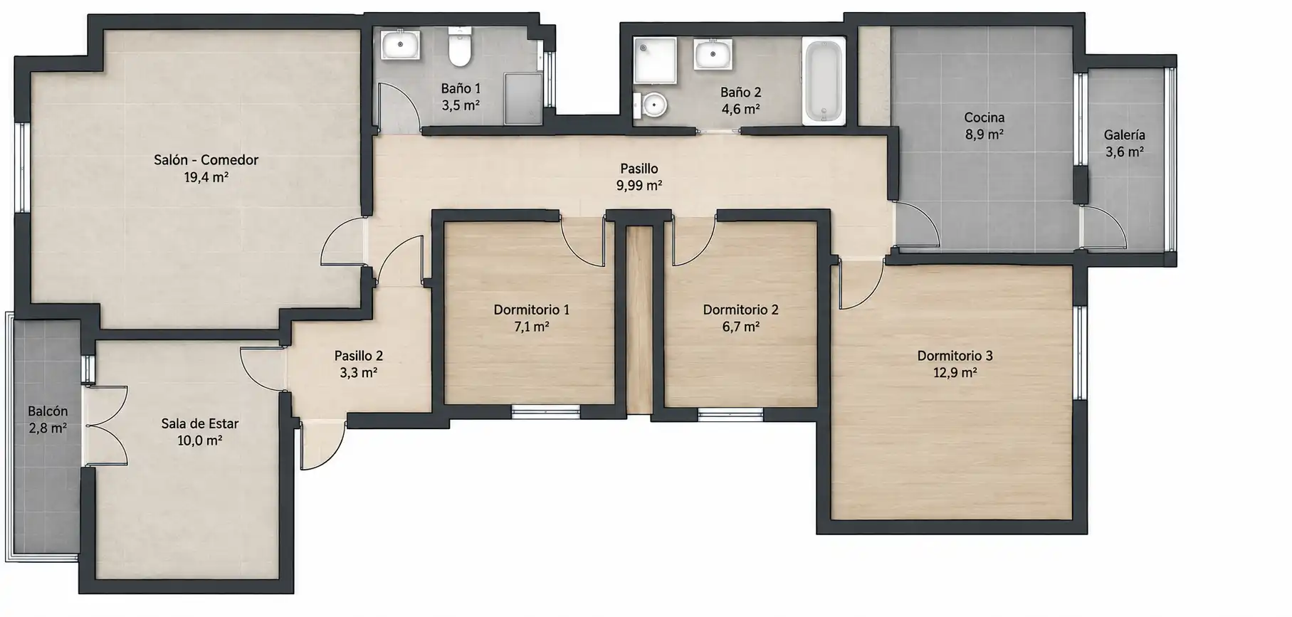 Wohnung mit Terrasse zum Verkauf in Avenida de Gregorio Molina 11, imagen 20
