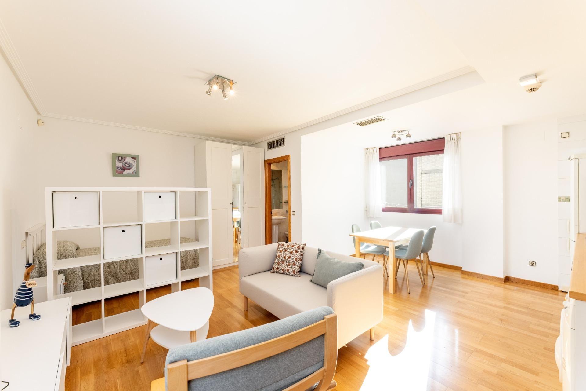 Living room of Study to rent in  Madrid Capital  with Community pool